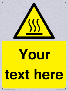 Custom Hot Surface Sign